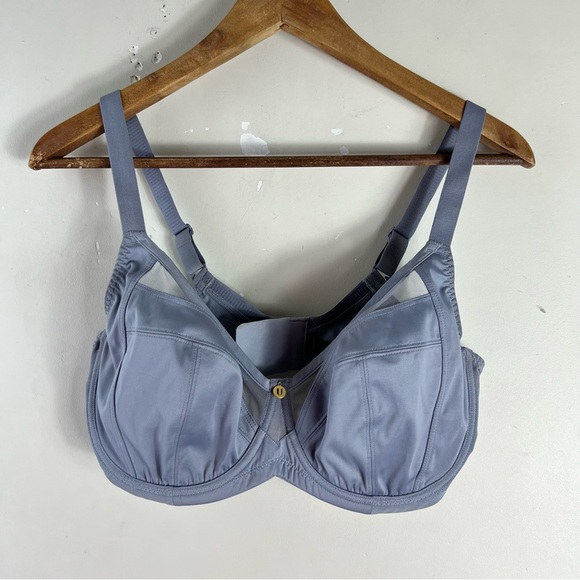 Understance Anya Smooth FlexWire Bra In Storm Grey Size 34DDD - Picture 2 of 5